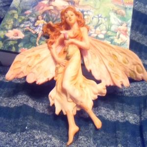 SOLD ❤️❤️❤️❤️ Vintage❤️ Wall Hanging Faeries by Shudehill Giftwear